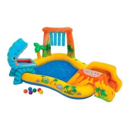 Piscina Gonfiabile per Bambini Intex Ocean Play Center PVC 216 L 249 x 191 x 109 cm