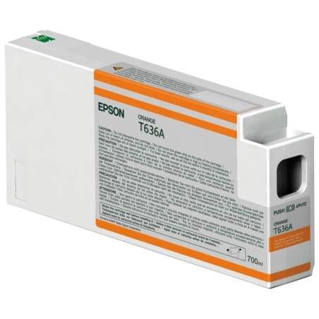 Cartuccia ad Inchiostro Originale Epson C13T636A00 Arancio