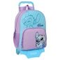 Trolley per la Scuola Stitch Sweet Azzurro Lilla 33 x 42 x 14 cm