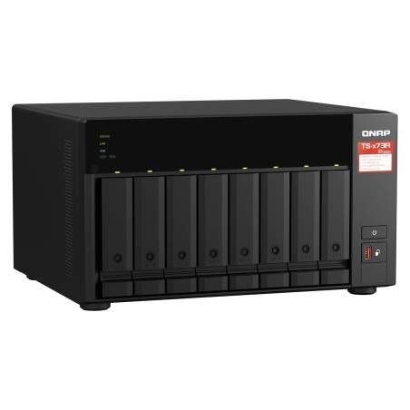 Memorizzazione sulla Rete Qnap TS-873A-SW5T Nero