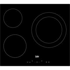 Glass-Ceramic Hob BEKO HIC63402T 58 cm 5700 W