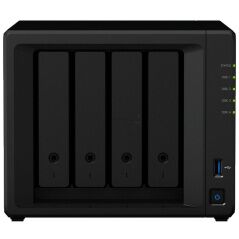 Memorizzazione in Rete NAS Synology DS423+ Nero Intel Celeron J4125