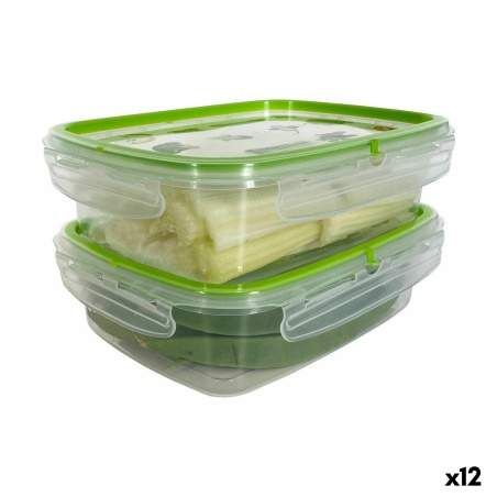 Porta pranzo Snips Chiusura ermetica 1,4 L Rettangolare (12 Unità)