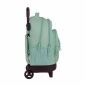 School Rucksack with Wheels Compact BlackFit8 M918 Turquoise 33 X 45 X 22 cm