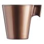 Tazza Mug Luminarc Flashy Marrone Chiaro 80 ml Vetro (24 Unità)