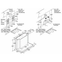 Cappa Classica BOSCH DWB099752 90 cm 770 m3/h 58 dB 317W