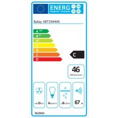 Conventional Hood Balay 52,6 cm 383 m3/h 105W