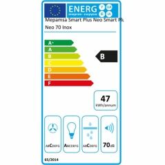 Conventional Hood Mepamsa SMART PLUS NEO 70 cm 580 m3/h 70 dB White