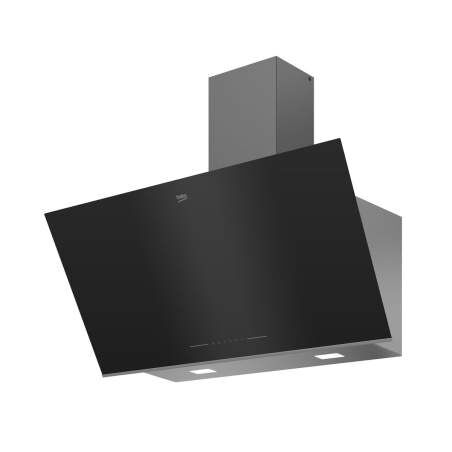 Conventional Hood BEKO BHCA96641BBHS 90 cm 712 m3/h Black