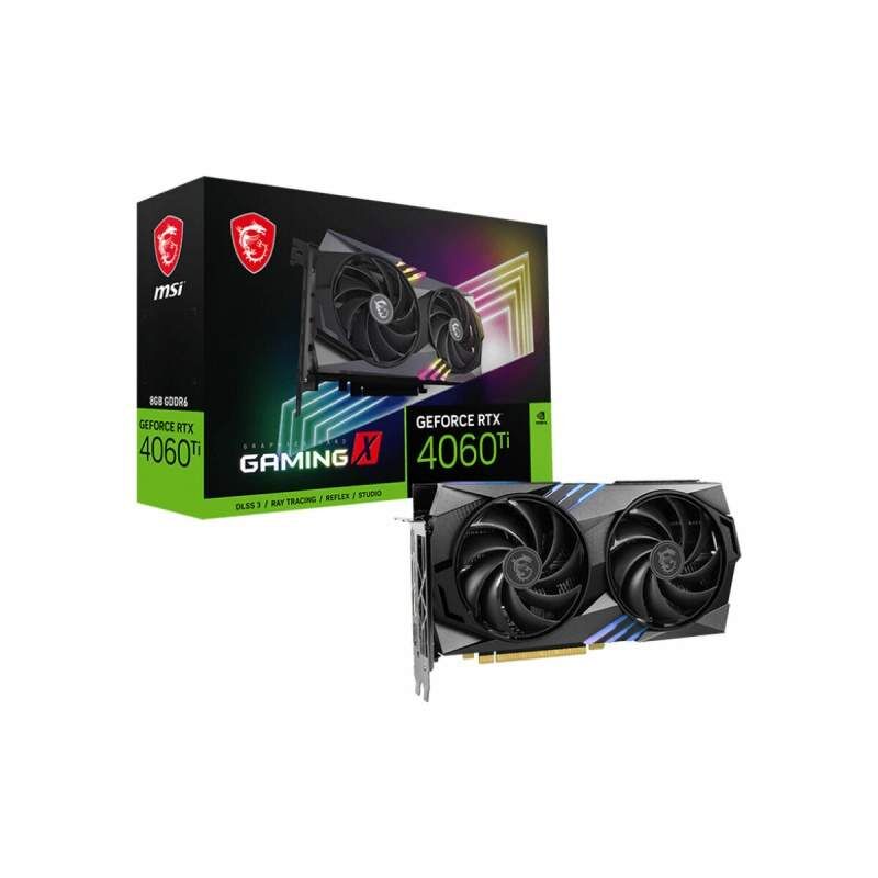 Graphics card MSI GEFORCE RTX 4060 TI GAMING X 8G 8 GB GDDR6 NVIDIA Geforce RTX 4060 Ti