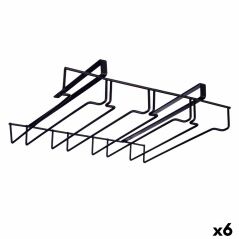 Supporto per Calici Ferro 36 x 7,5 x 26 cm (6 Unità)