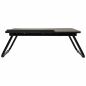 Folding desk Alexandra House Living Black 35 x 20 x 61 cm