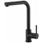 Mixer Tap Imex GCE006NG Black Brass Steel