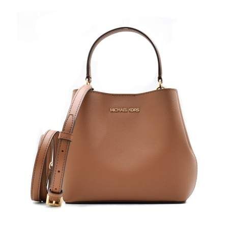 Women's Handbag Michael Kors PRATT Brown 18 x 17 x 10 cm