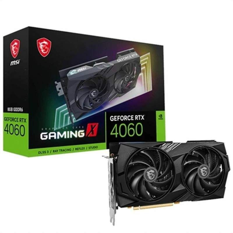 Graphics card MSI RTX 4060 GAMING X 8G GDDR6