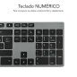 Wireless Keyboard Subblim SUB-KB-3ADE301 Grey Spanish Qwerty QWERTY Bluetooth 3.0