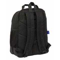 School Bag F.C. Barcelona Black 32 x 42 x 15 cm