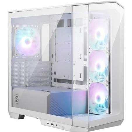 Case computer desktop ATX MSI MAG PANO M100R PZ Bianco