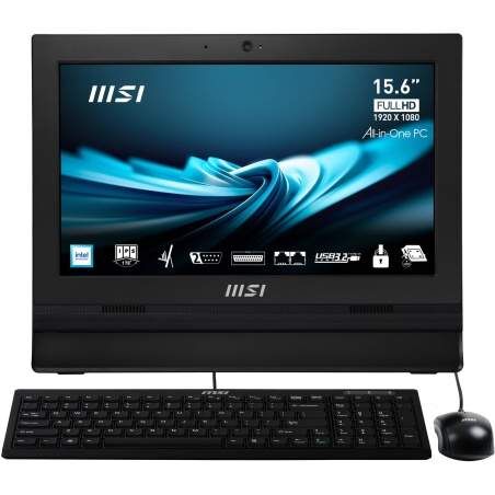 All in One MSI 00-A60211-007 15" 4 GB RAM 256 GB Intel Celeron N100