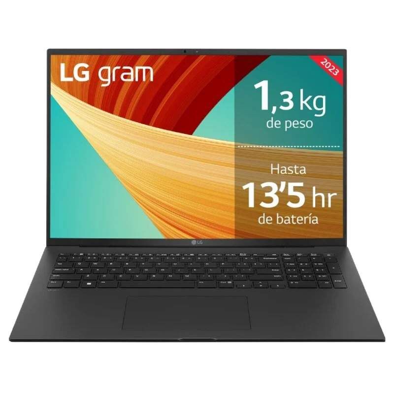 Laptop LG 17Z90R-E.AD75B 17" 32 GB RAM 512 GB SSD Qwerty in Spagnolo i7-1360P NVIDIA GeForce RTX 3050