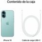 Smartphone Apple iPhone 16 6,1" 256 GB Verde