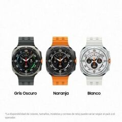 Smartwatch Samsung GALAXY WATCH ULTRA Grey Orange Dark grey