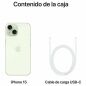 Smartphone Apple iPhone 15 6,43" 128 GB Verde