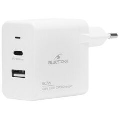 Laptop Charger Bluestork 65W TECNOLOGIA GAN