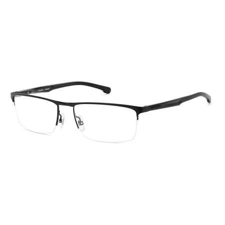 Men' Spectacle frame Carrera CARDUC-009-807F518 Black Ø 55 mm