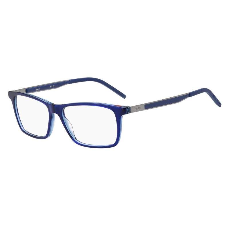 Montatura per Occhiali Uomo Hugo Boss HG-1140-ZX9F515 Azzurro Ø 55 mm