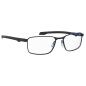 Men' Spectacle frame Under Armour UA-5063-G-D51F517 Black Ø 55 mm