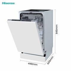 Dishwasher Hisense HV543D10 Customisable 45 cm