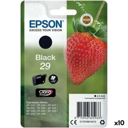 Cartuccia ad Inchiostro Originale Epson 29 XL Nero (10 Unità)