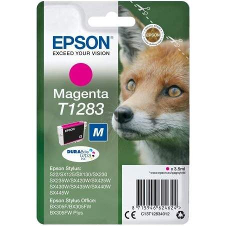 Original Ink Cartridge Epson S22/SX 235W /420W/425W/ OFFICE BX305F Magenta (10 Units)