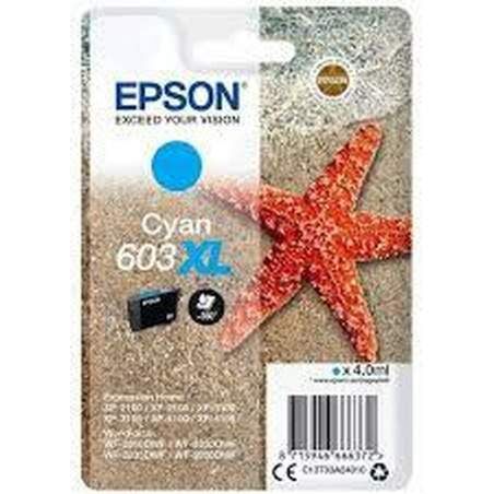 Original Ink Cartridge Epson 603 XL Cyan (10 Units)