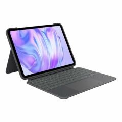 Custodia per Tablet Logitech iPad Pro 2024 Nero Qwerty in Spagnolo QWERTY