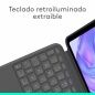 Custodia per Tablet Logitech iPad Pro 2024 Nero Qwerty in Spagnolo QWERTY