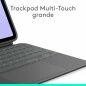 Custodia per Tablet Logitech iPad Pro 2024 Nero Qwerty in Spagnolo QWERTY