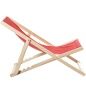 Foldable hammock Alexandra House Living White Red 61 x 103 x 96 cm Cloth