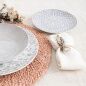 Set di Stoviglie Bidasoa Aquilea Grigio Ceramica 18 Pezzi