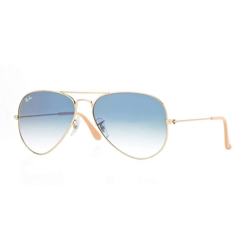 Occhiali da sole Unisex Ray-Ban RB3025-58-001-3F (55 mm) Ø 62 mm