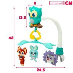 Cot Mobile Winfun Forest 3-in-1 31,5 x 42 x 24,5 cm Plastic (4 Units)