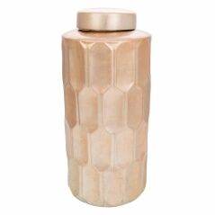 Vaso Alexandra House Living Dorato Ceramica 21 x 48 x 21 cm