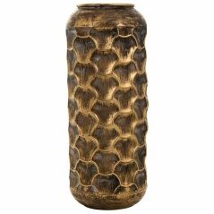 Vaso Alexandra House Living Oro Ferro 23 x 57 x 23 cm