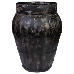 Vase Alexandra House Living Grey Mango wood 45 x 57 x 45 cm