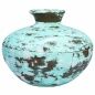 Vase Alexandra House Living Green Mango wood 28 x 33 x 33 cm