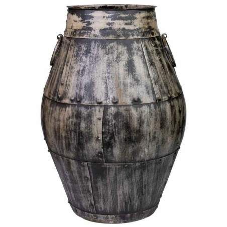 Vase Alexandra House Living Grey Mango wood 40 x 65 x 40 cm