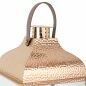 Lantern Alexandra House Living Copper Glass Stainless steel 29 x 70 x 29 cm