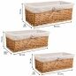 Set of Baskets Alexandra House Living Natural wicker Willow wood 3 Pieces