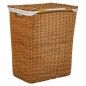 Set of Baskets Alexandra House Living Brown Polyester Rattan 2 Pieces